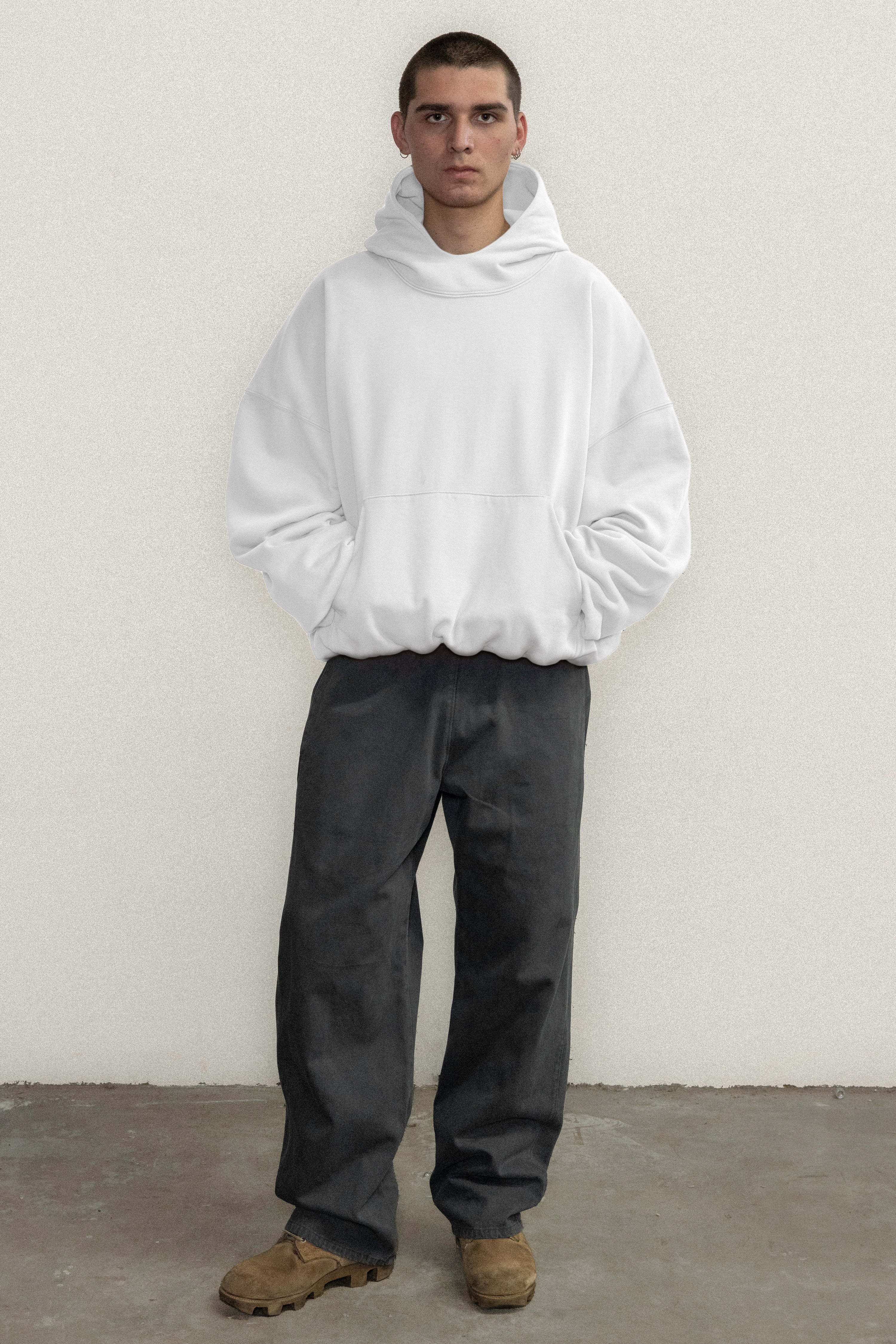 DOUBLE LAYERED HOODIE