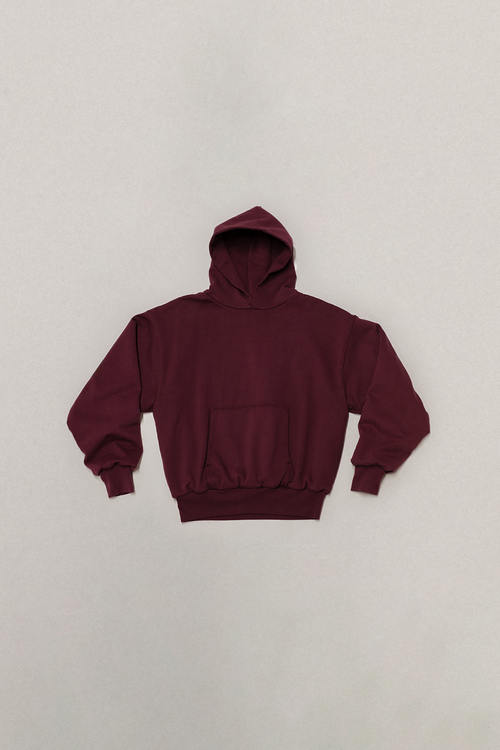 2020 Vision Double Layered Hoodie Oxblood
