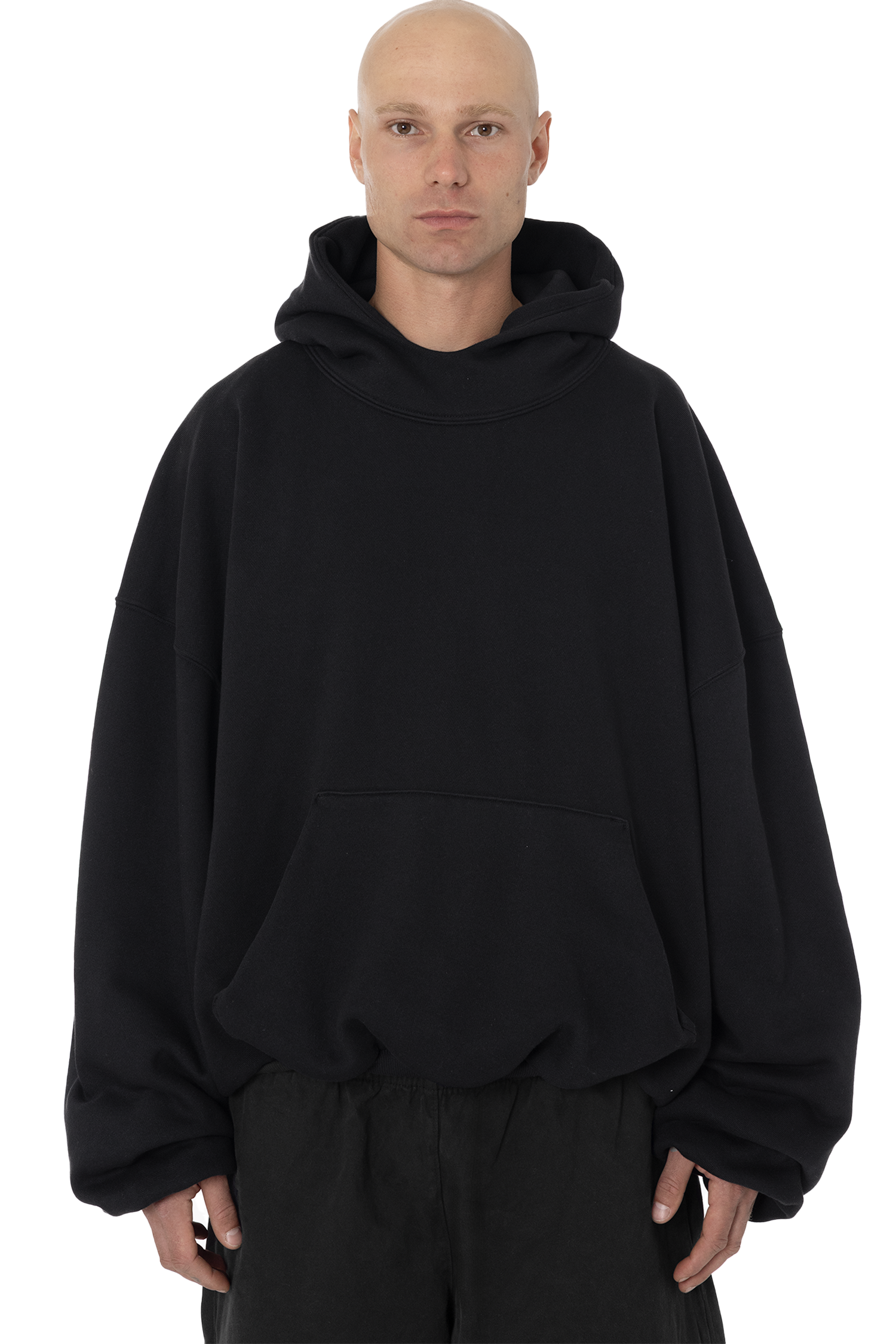 DOUBLE LAYERED HOODIE