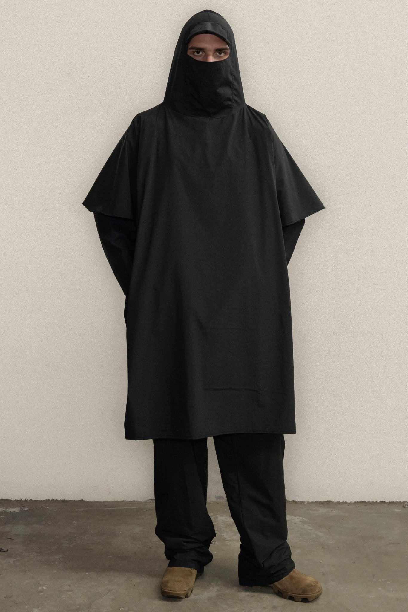 COTTON TOUCH NYLON PONCHO - Los Angeles Archive