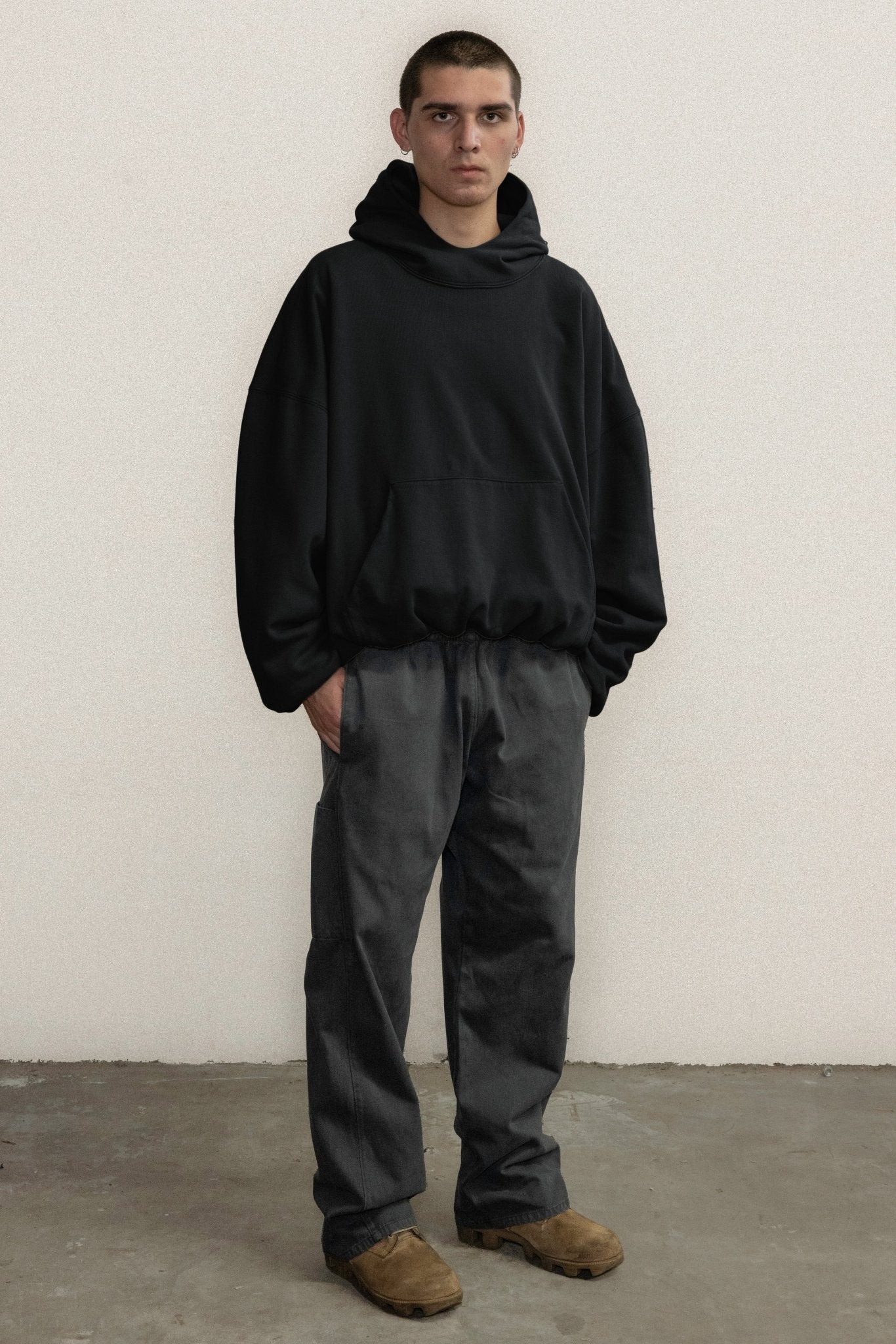 DOUBLE LAYERED HOODIE - Los Angeles Archive