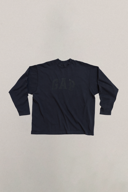 BLACK LONG SLEEVE DOVE TEE (MISPRINT)