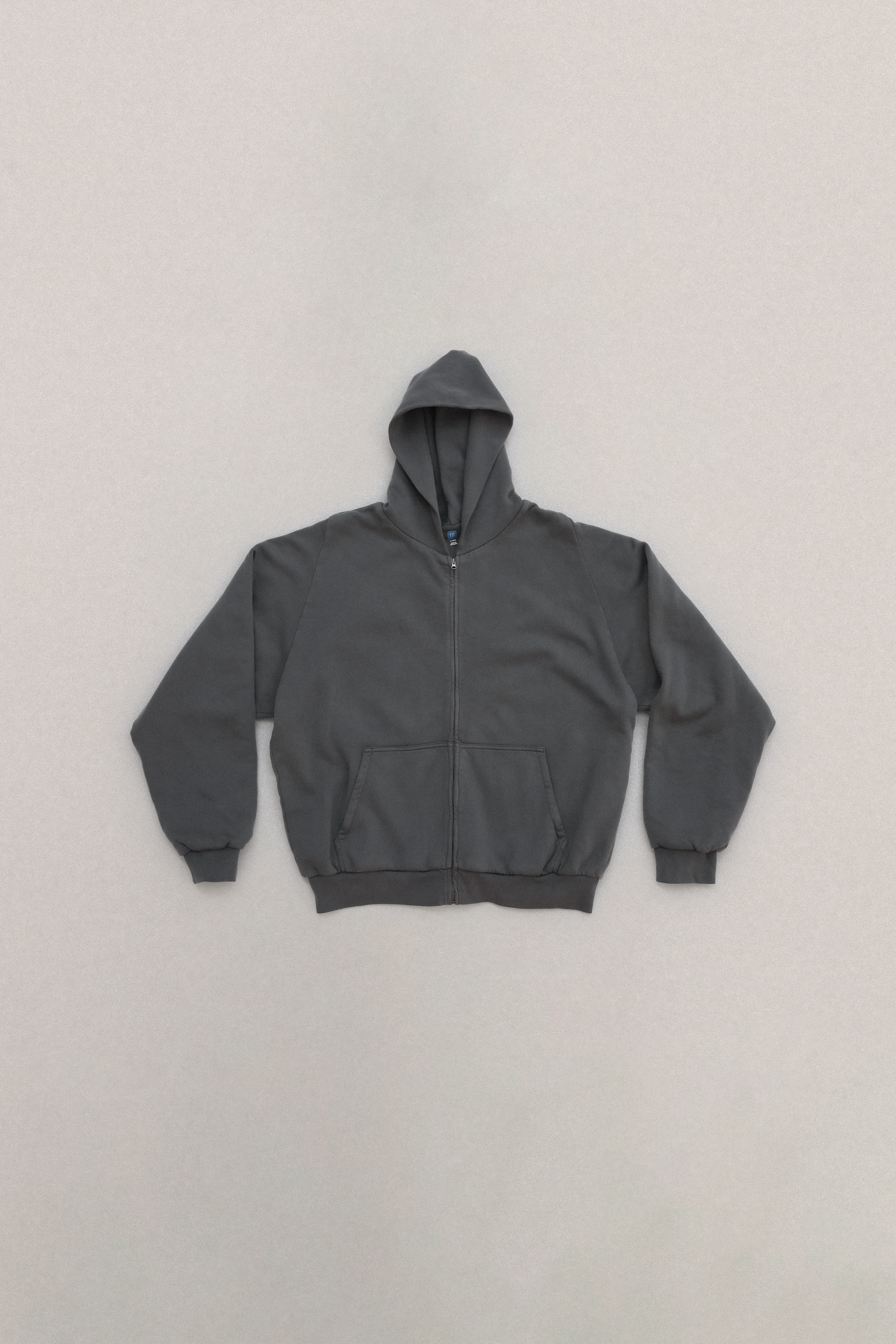 00s archive GAP fur zip hoodie Y2K グレー COTTON FLEECE ZIP-UP HOODIE GAP YEEZY – Los Angeles Archive