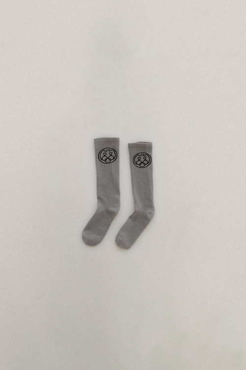 Mocha Printed Socks 2-Pack