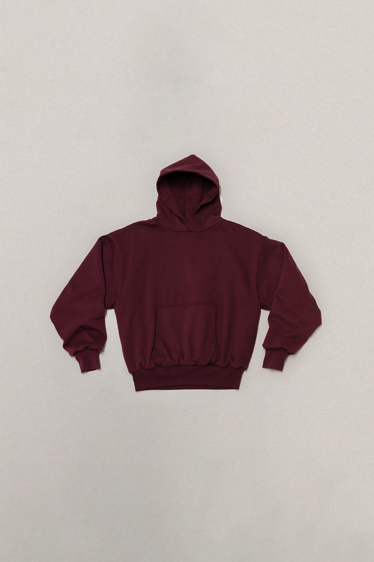 2020 Vision Double Layered Hoodie Oxblood