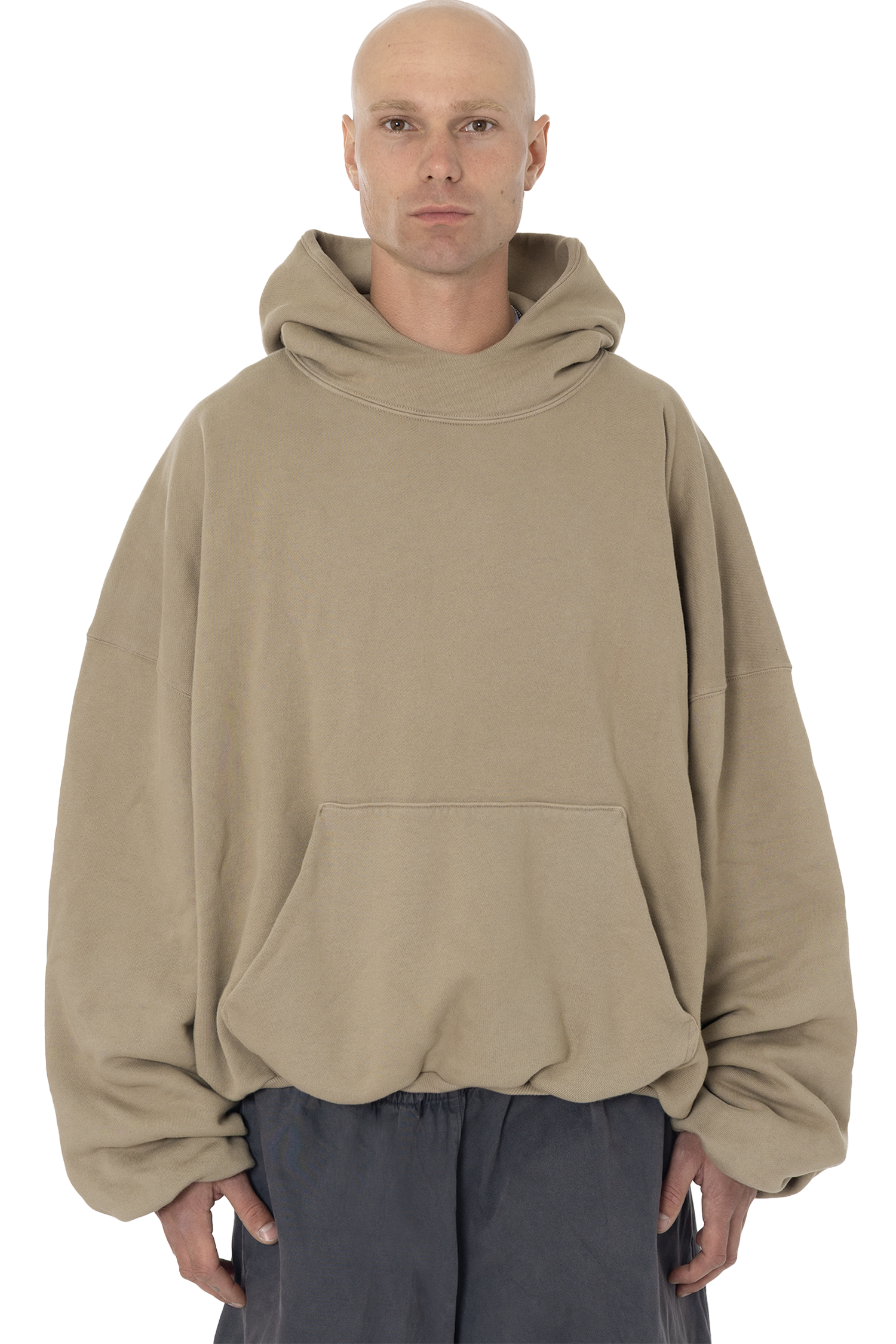 DOUBLE LAYERED HOODIE